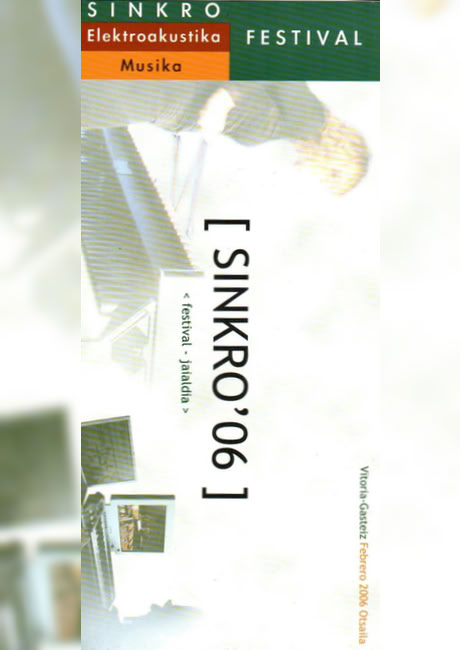 Cartel SINKRO FESTIVAL