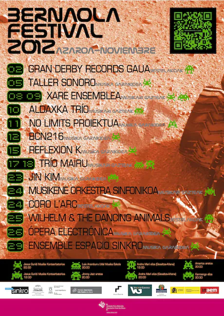 Cartel IX CICLO INTERNACIONAL DE MÚSICA CONTEMPORÁNEA