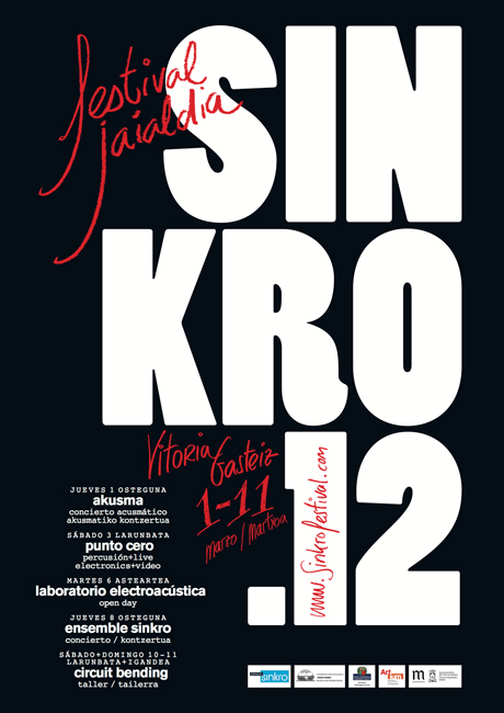 Cartel SINKRO FESTIVAL