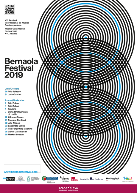 Cartel XVI CICLO INTERNACIONAL DE MÚSICA CONTEMPORÁNEA