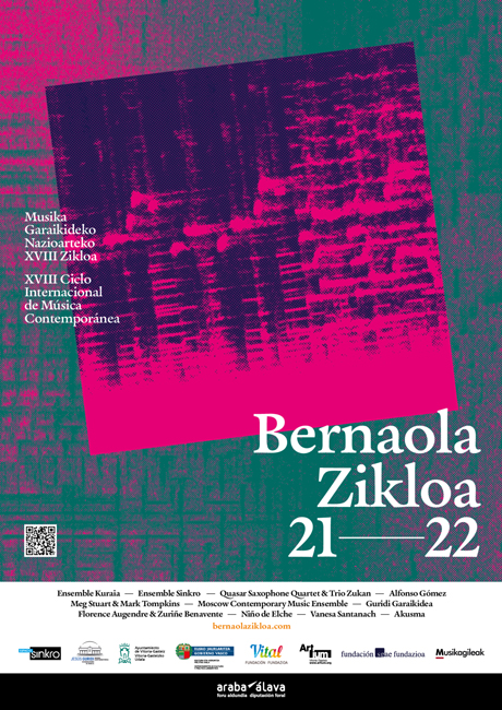 Cartel XVII CICLO DE MÚSICA DEL SIGLO XX