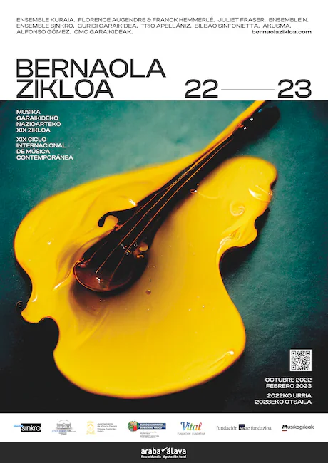 Cartel XIX CICLO INTERNACIONAL DE MÚSICA CONTEMPORÁNEA